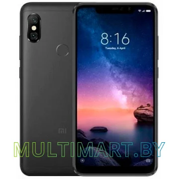 Смартфон Xiaomi Redmi Note 6 Pro 3GB/32GB международная версия (черный) картинка 5